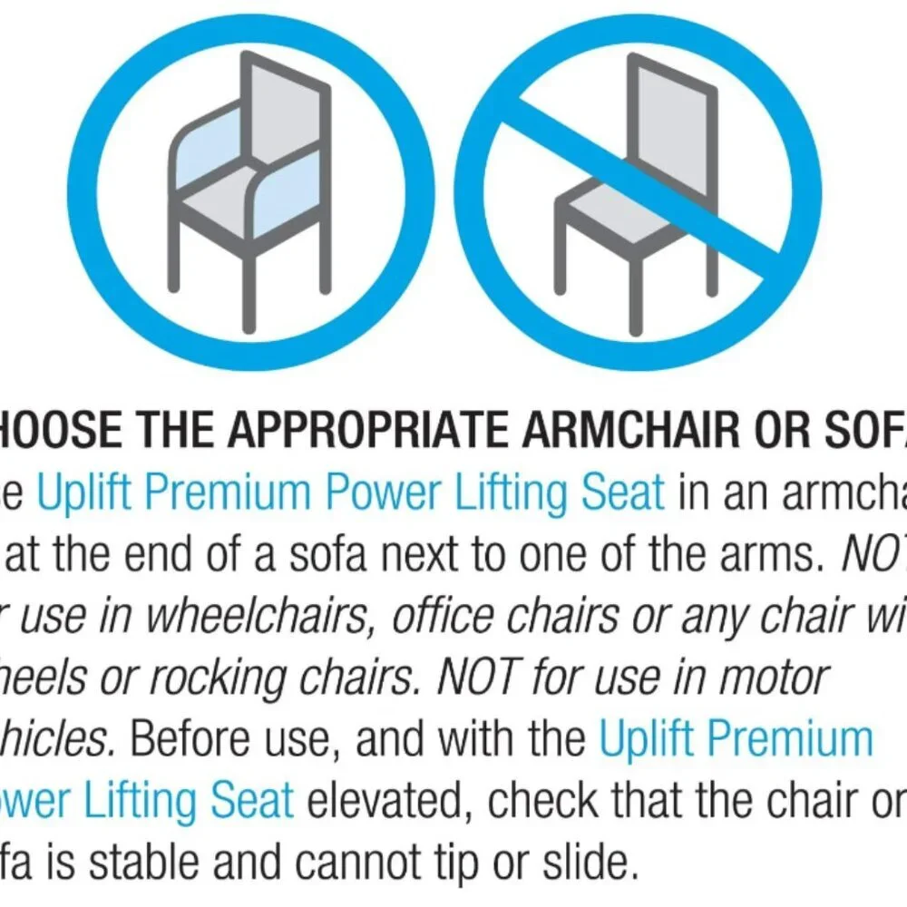 Carex Upeasy Seat Assist‎ Plus - Chair Lift And Sofa Stand Assist - Portable - Picture 9 of 11